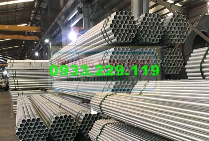 báo giá ống thép mạ kẽm